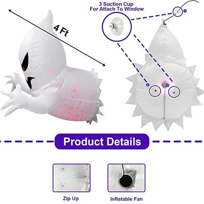 ItonBae - Giant Inflatable Ghost Window Decoration