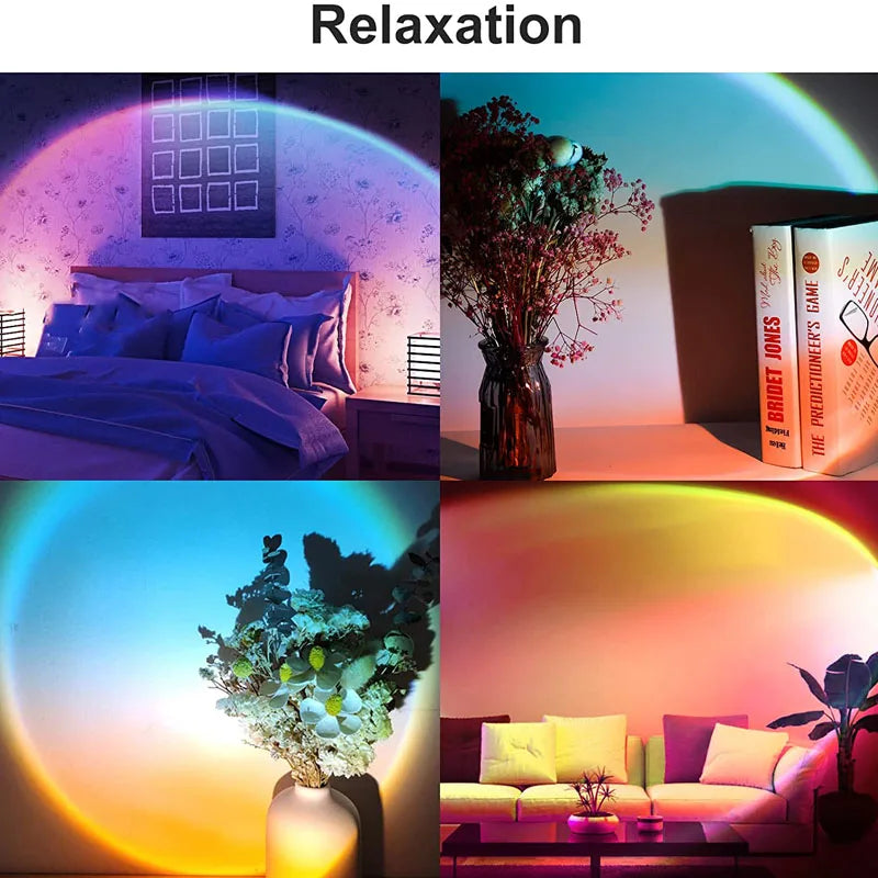 ItonBae - Rainbow Projector Lamp