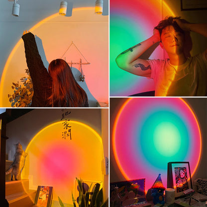 ItonBae - Rainbow Projector Lamp